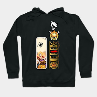 luffy son god nika gear 5 one piece Hoodie